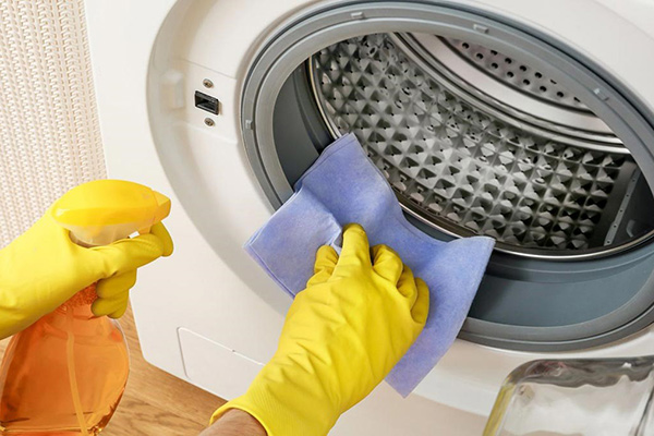 cách vệ sinh máy giặt cửa ngang