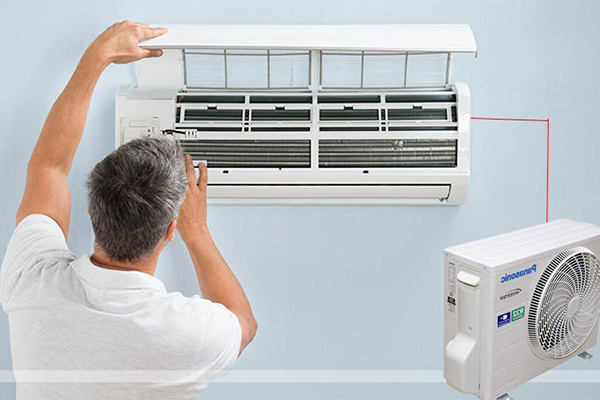 lắp đặt dàn lạnh cao hơn dàn nóng