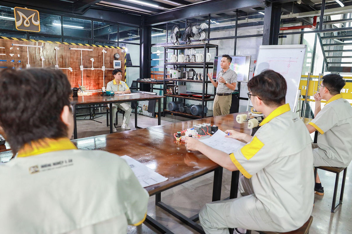 buổi học quy trình nghiệm thu các hạng mục mep